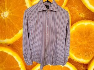 TailorByrd Colorful Striped Button Up Shirt Size‎ Large